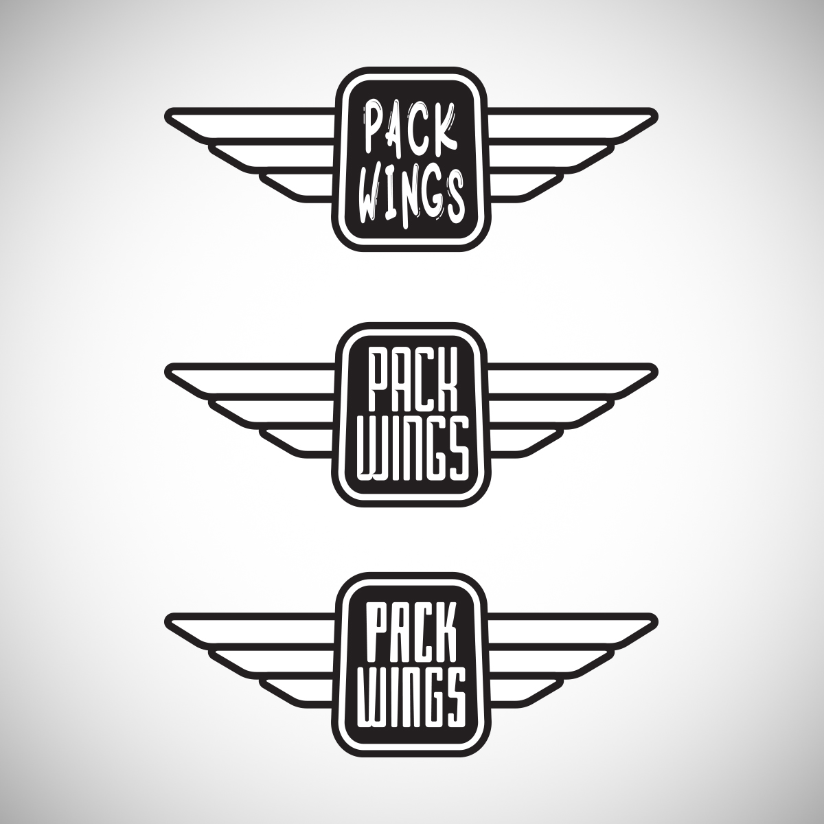 Logo Design by Roland Hawk for Packwings | Design #12616038