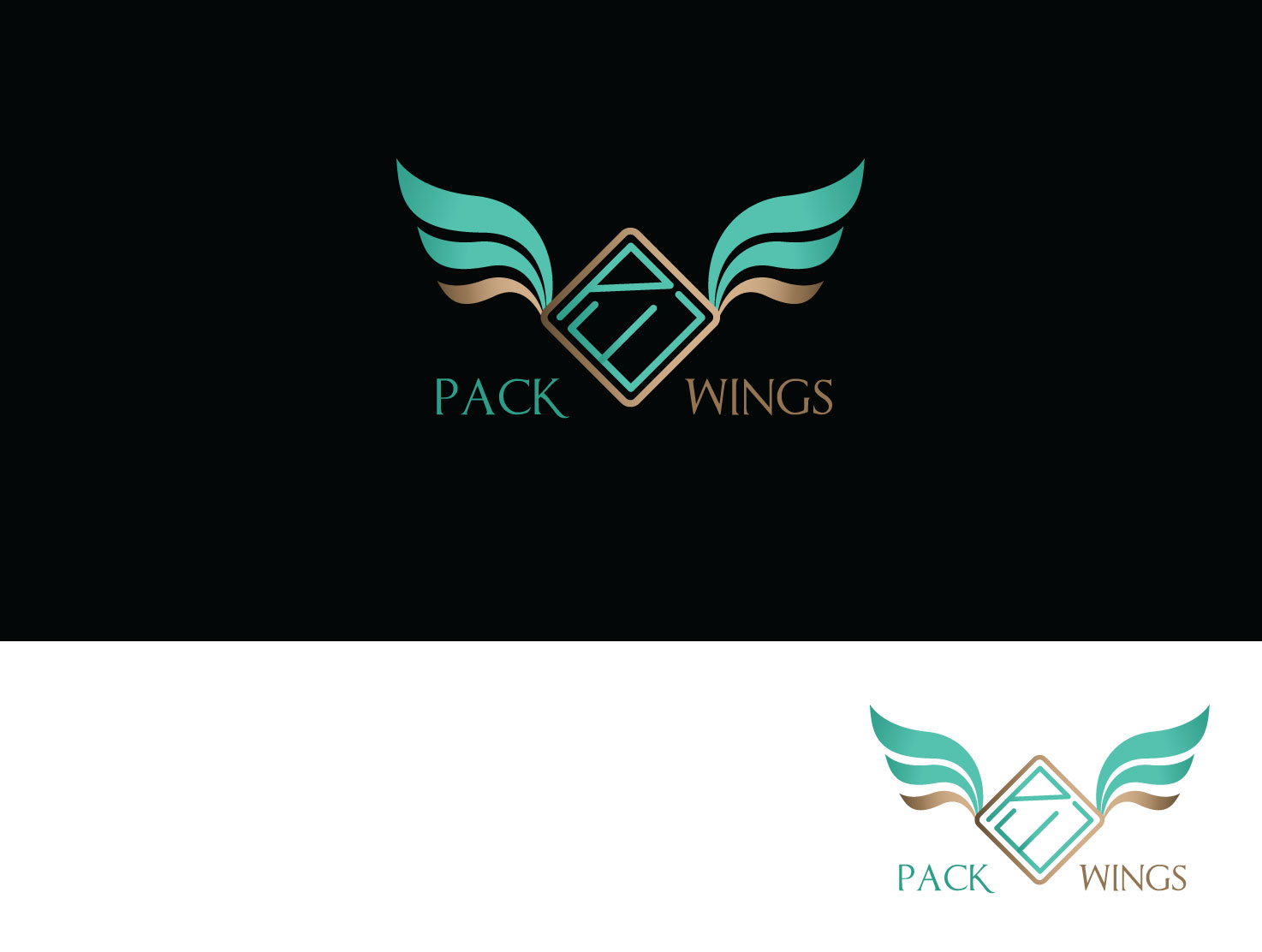 Logo Design by MAK45 for Packwings | Design #12597476