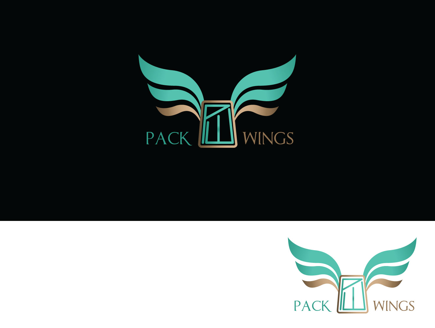 Logo Design by MAK45 for Packwings | Design #12597766