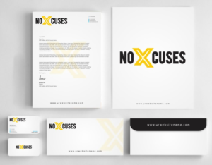 Diseño de Papelería por AwsomeD para NoXcuses Group | Diseño #12640781