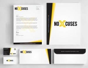 Stationery Design by AwsomeD for NoXcuses Group | Design: #12640784