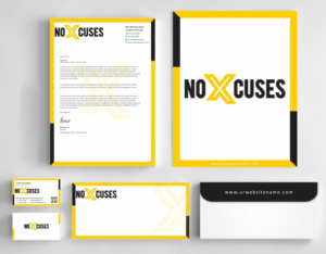 Stationery Design by AwsomeD for NoXcuses Group | Design: #12640798
