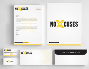 Stationery Design by AwsomeD for NoXcuses Group | Design: #12640800