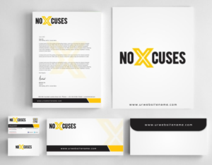 Stationery Design by AwsomeD for NoXcuses Group | Design: #12640808