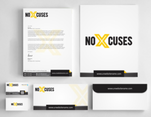 Stationery Design by AwsomeD for NoXcuses Group | Design: #12640814