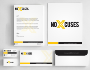 Stationery Design by AwsomeD for NoXcuses Group | Design: #12640816