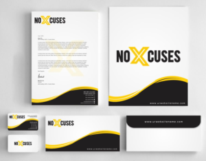 Stationery Design by AwsomeD for NoXcuses Group | Design: #12641125