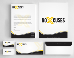 Stationery Design by AwsomeD for NoXcuses Group | Design: #12641126