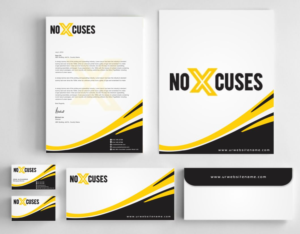 Stationery Design by AwsomeD for NoXcuses Group | Design: #12641129
