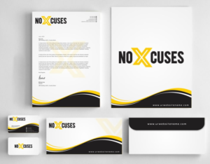 Stationery Design by AwsomeD for NoXcuses Group | Design: #12641131