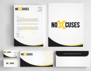 Stationery Design by AwsomeD for NoXcuses Group | Design: #12641136