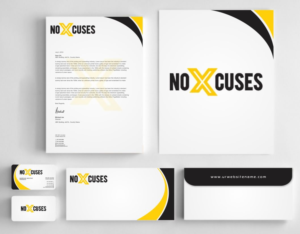 Stationery Design by AwsomeD for NoXcuses Group | Design: #12641138