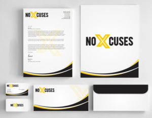 Stationery Design by AwsomeD for NoXcuses Group | Design: #12641140