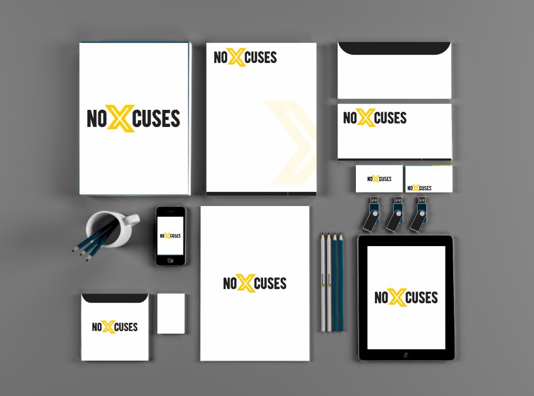 Stationery Design by AwsomeD for NoXcuses Group | Design #12641159