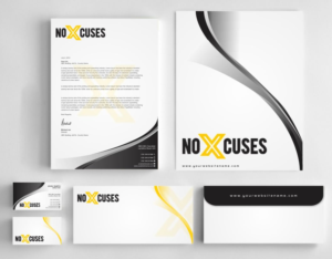 Stationery Design by AwsomeD for NoXcuses Group | Design: #12641160