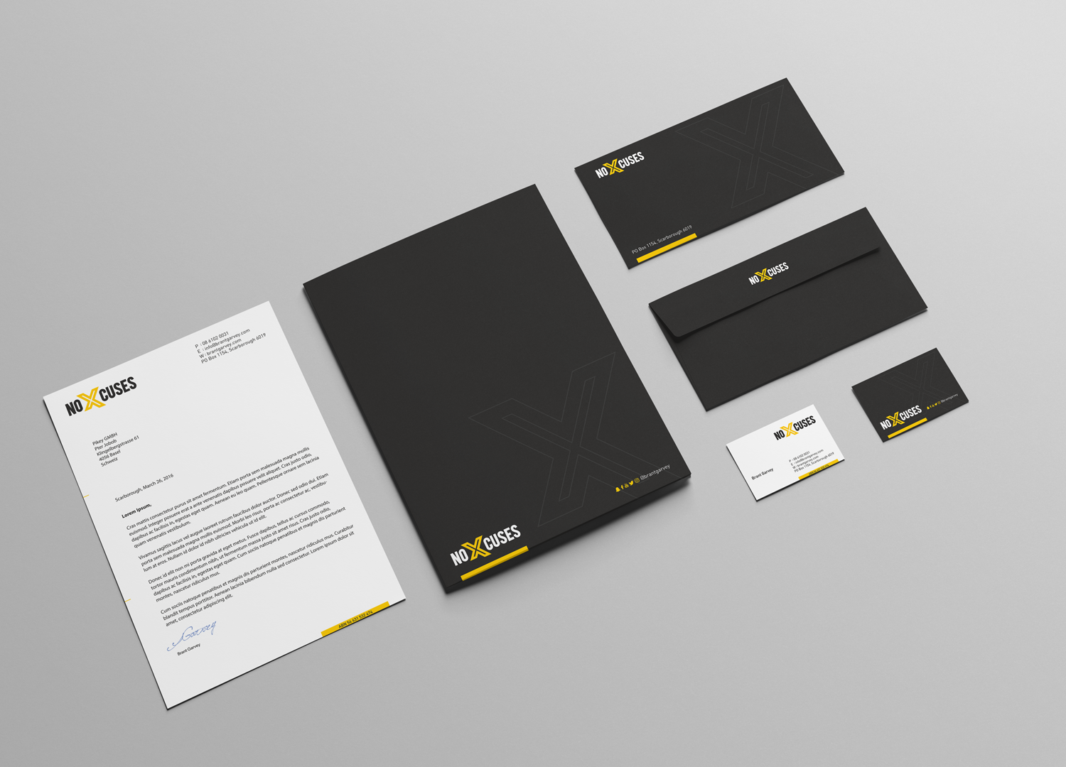 Schreibwaren-Design von HYPdesign für NoXcuses Group | Design: #12604093