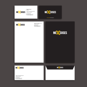 Stationery Design by Right_D for NoXcuses Group | Design: #12634143
