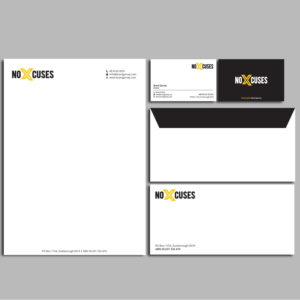 Stationery Design by Right_D for NoXcuses Group | Design: #12634504