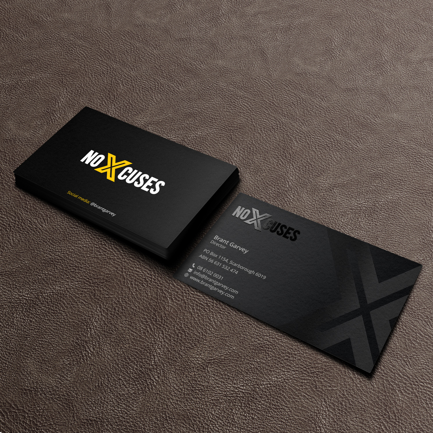 Stationery Design by Right_D for NoXcuses Group | Design #12689399