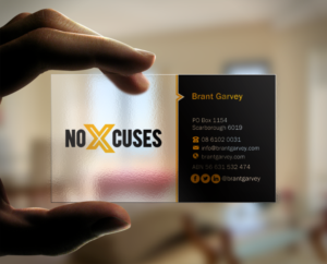 Stationery Design by Brand aid for NoXcuses Group | Design: #12600207
