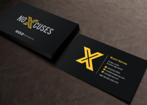 Stationery Design by Brand aid for NoXcuses Group | Design: #12600210