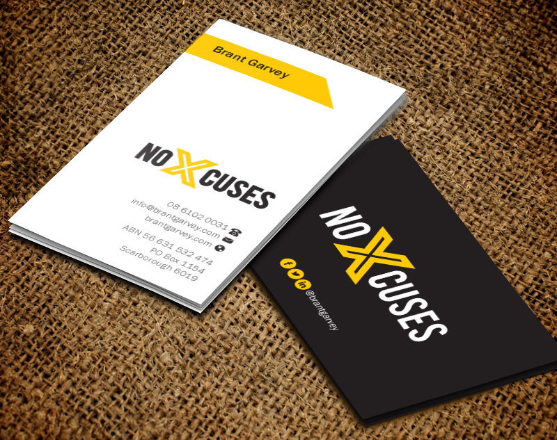 Stationery Design by Brand aid for NoXcuses Group | Design #12600934