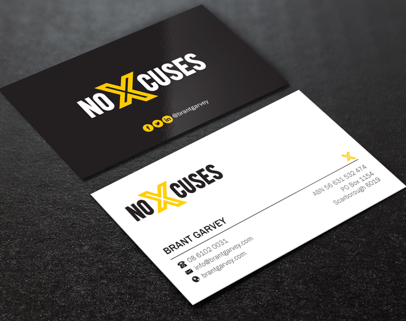 Stationery Design by Brand aid for NoXcuses Group | Design #12601684