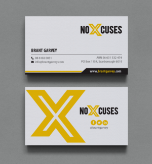 Stationery Design by chandrayaan.creative for NoXcuses Group | Design: #12599213