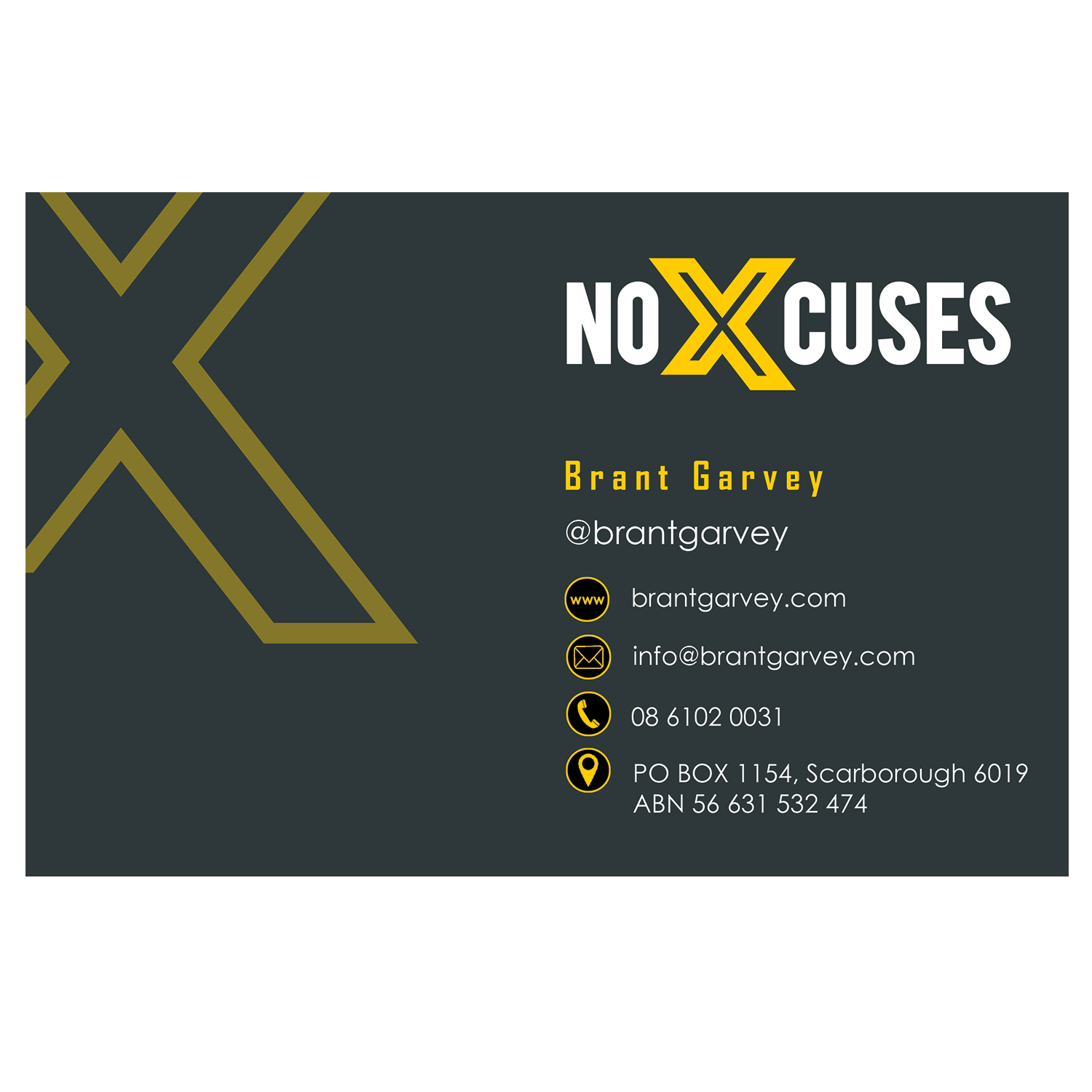 Stationery Design by Geeca for NoXcuses Group | Design #12681299