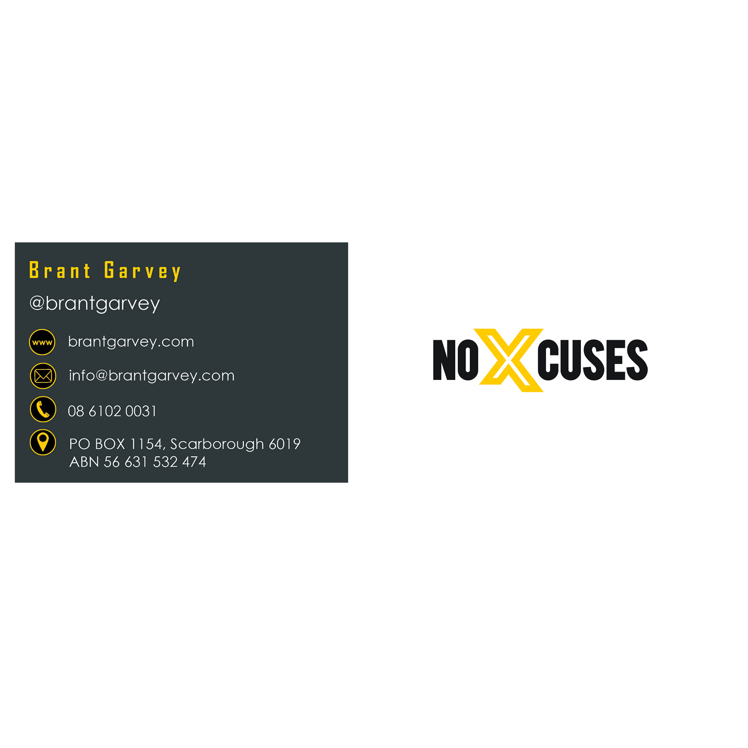 Stationery Design by Geeca for NoXcuses Group | Design #12681304