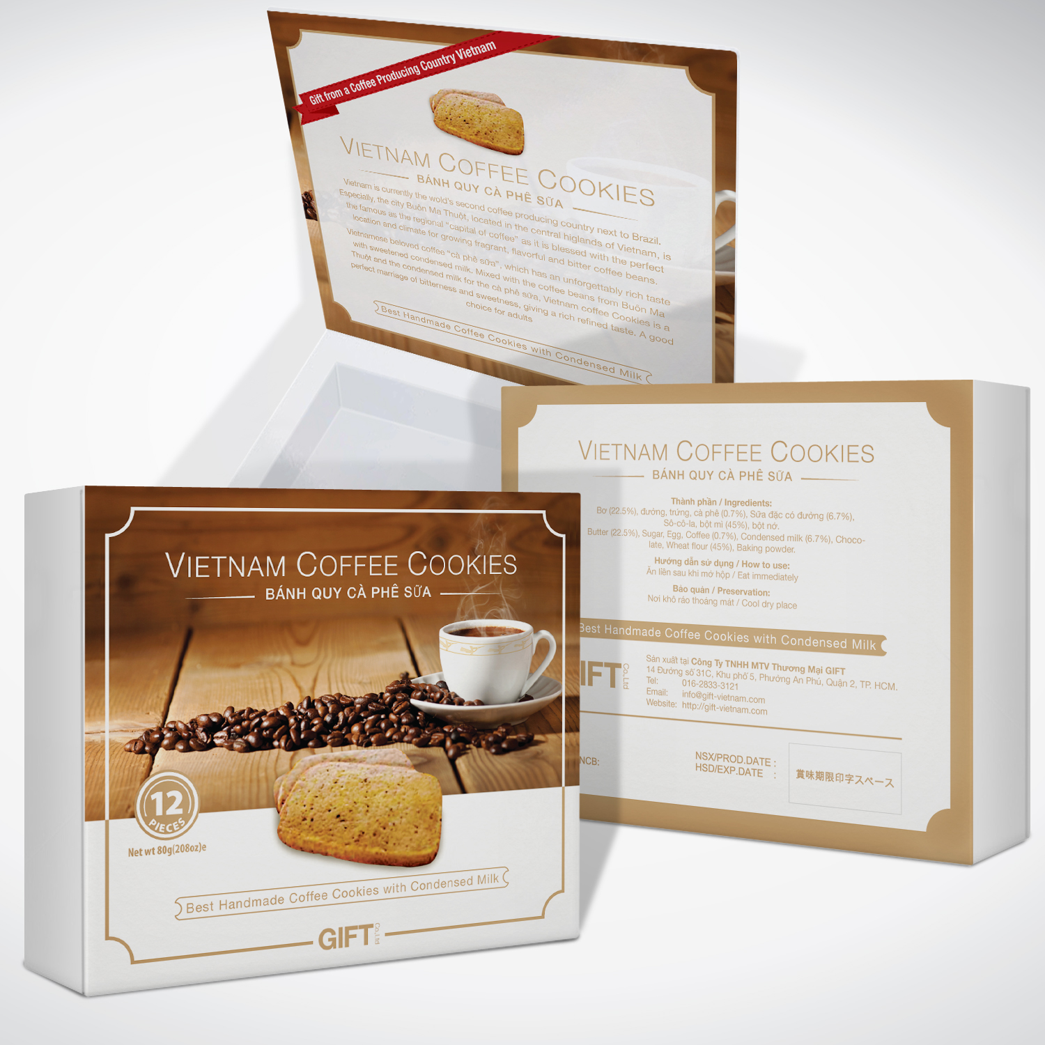 Packaging Design by tuan1968 for GIFT.Co.Ltd | Design #12680224