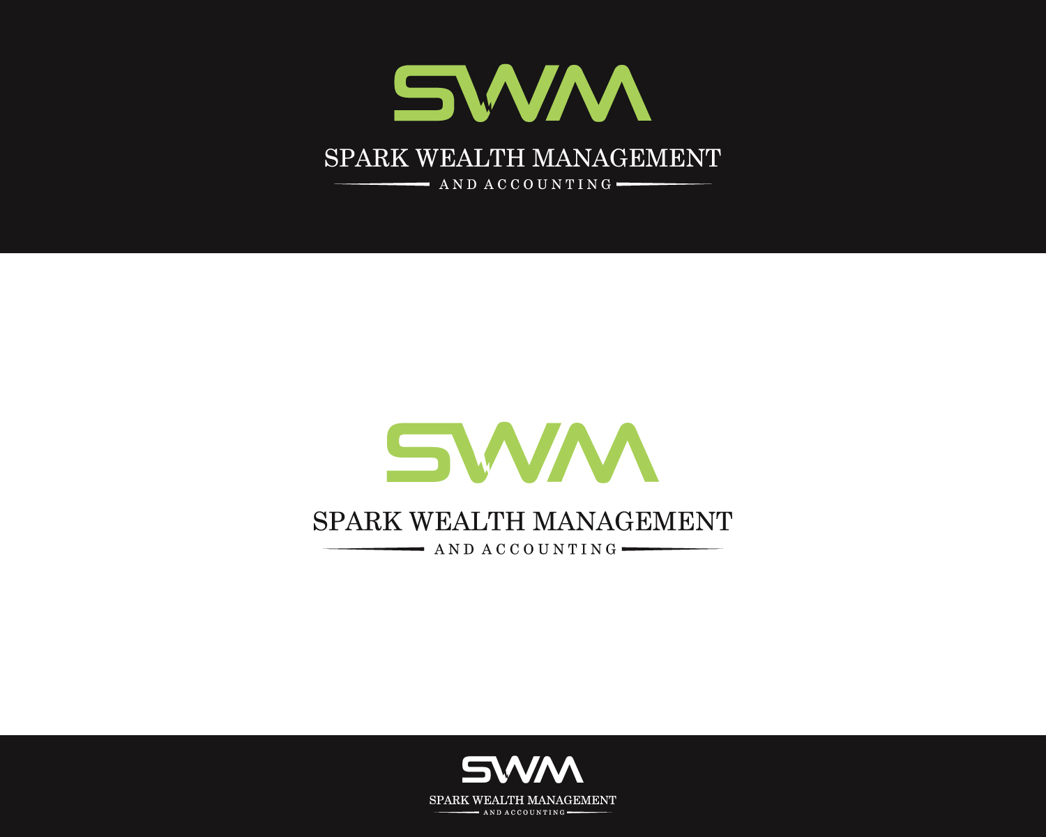 Diseño de Logo por Atec para Spark wealth management and accounting  | Diseño #12580604