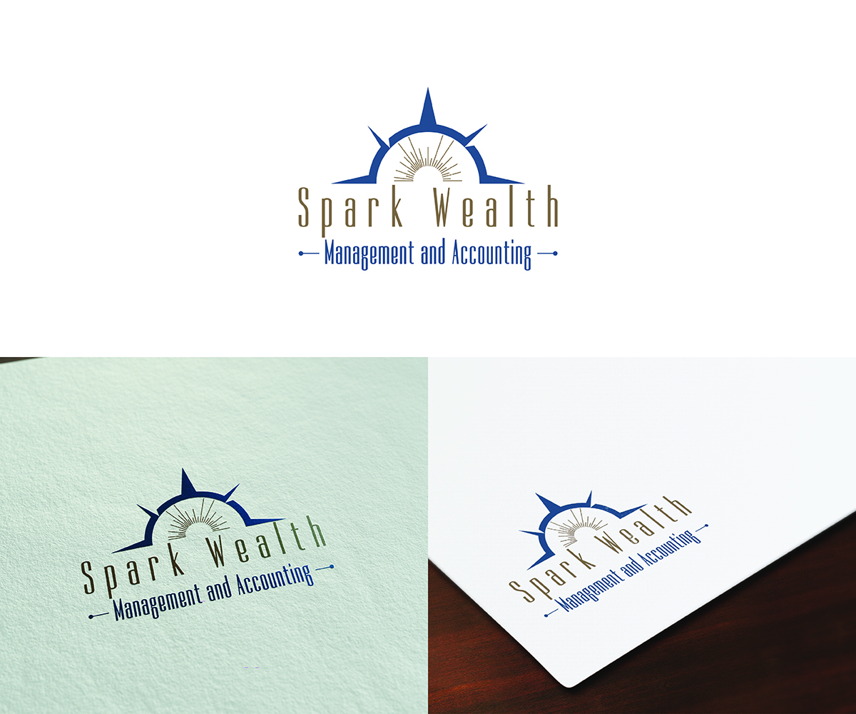 Diseño de Logo por eMARK para Spark wealth management and accounting  | Diseño #12590654