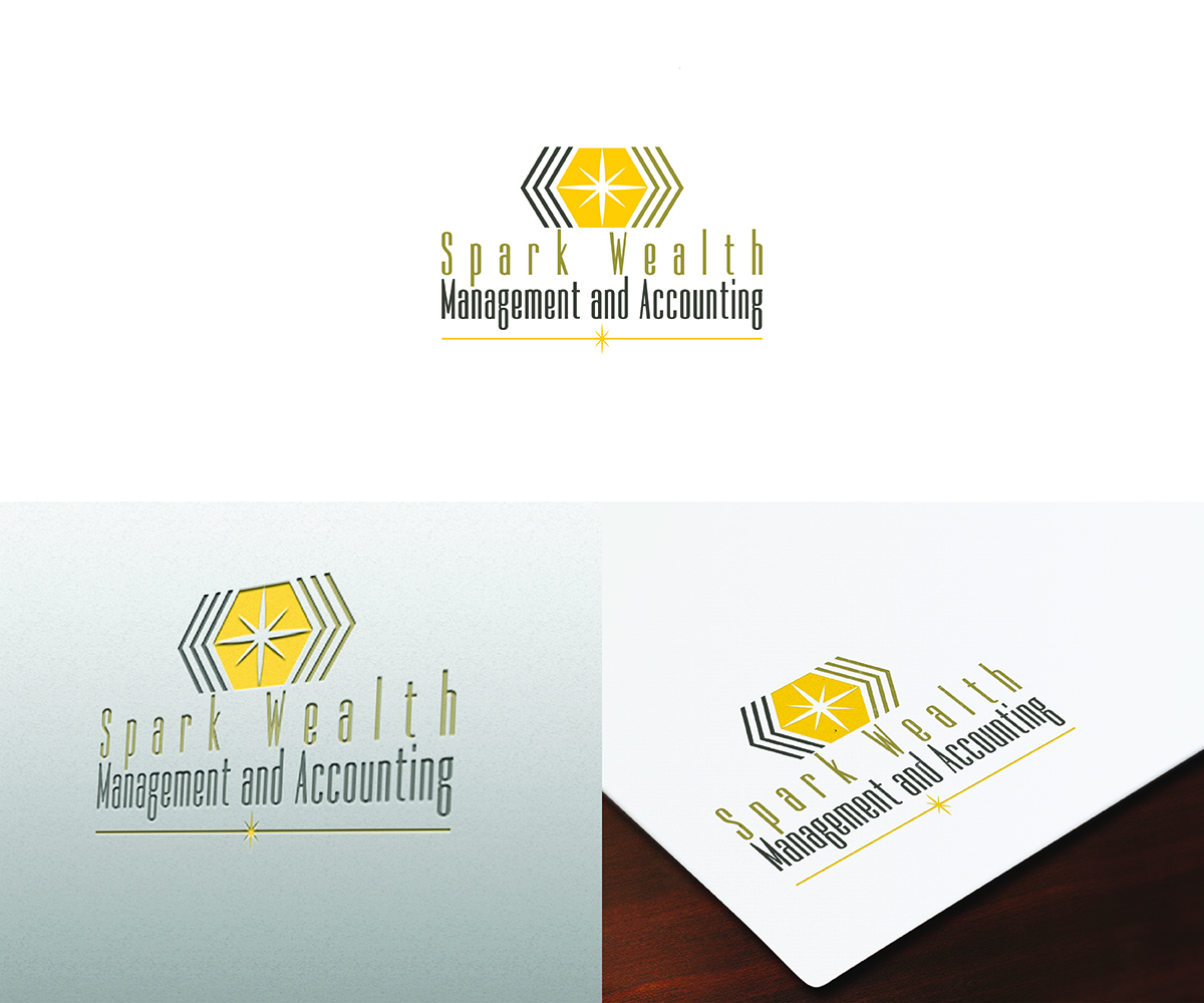 Diseño de Logo por eMARK para Spark wealth management and accounting  | Diseño #12590656
