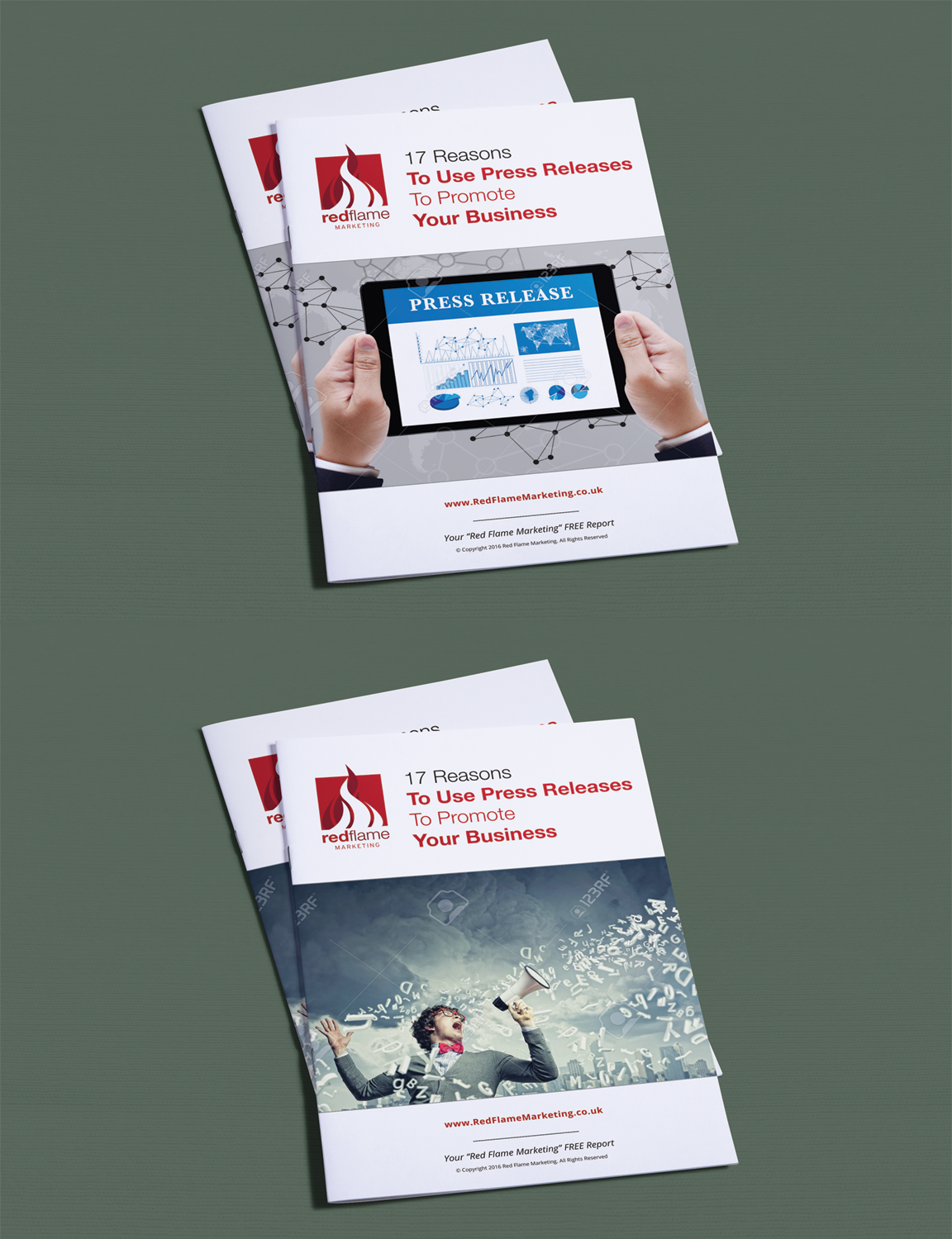 Design de Brochure par Adylhere pour Red Flame Marketing | Design #12624072