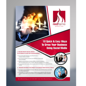 Brochure Design by debdesign for Red Flame Marketing | Design: #12633355