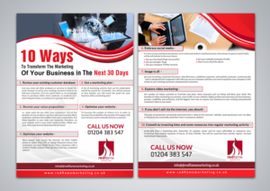 Brochure Design by debdesign for Red Flame Marketing | Design: #12651041