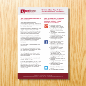 Brochure Design by barinix for Red Flame Marketing | Design #12601318