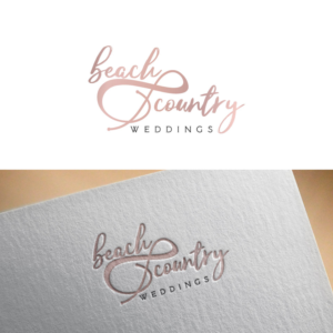 Beach & Country Weddings | Logo Design by designstarla