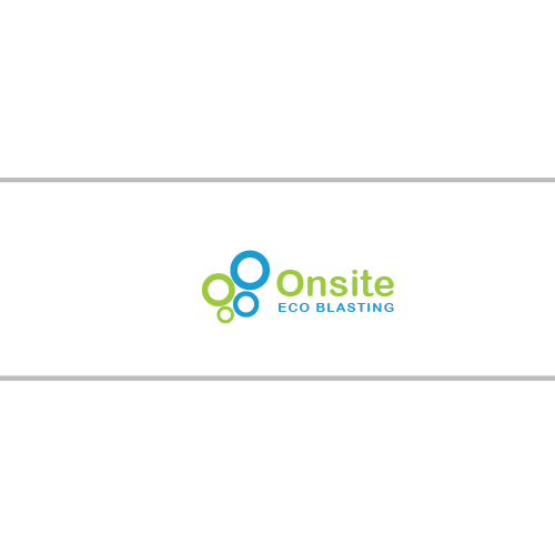 Logo Design by Tere G artwork for Onsite Eco Blasting | Design #12582895