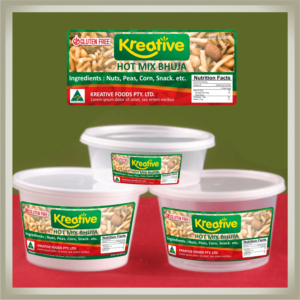 Diseño de Etiqueta por reyes graphic design para Kreative Foods Pty Ltd | Diseño #12759772