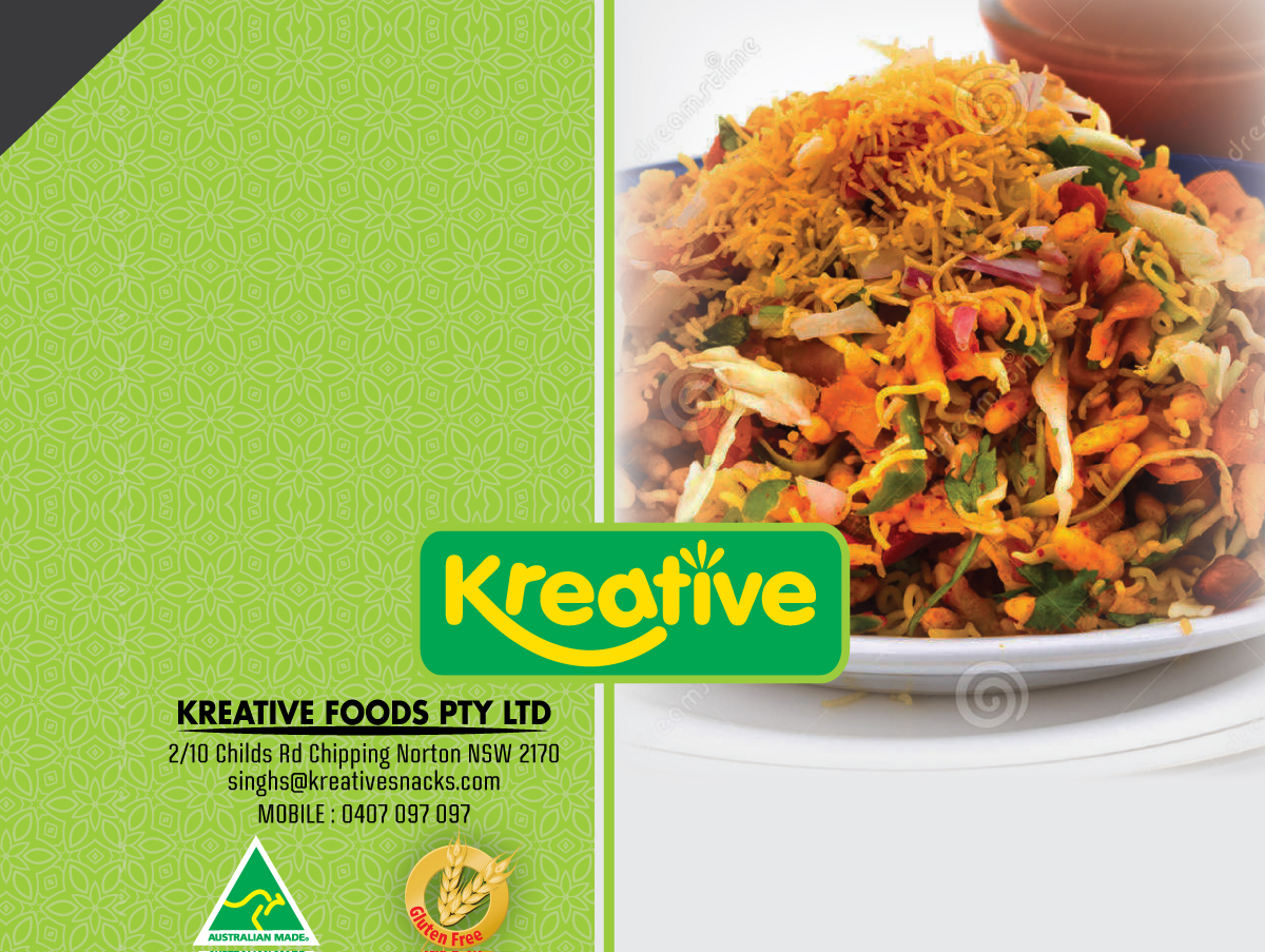 Label Design by Impressive Solutions for Kreative Foods Pty Ltd | Design #12665401