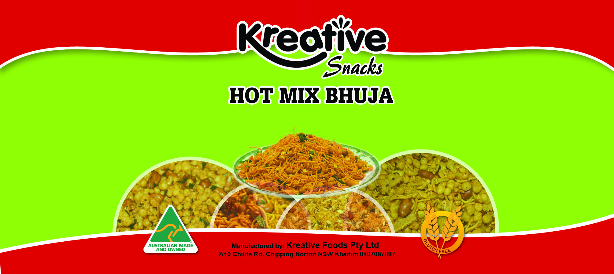 Label Design by artdot for Kreative Foods Pty Ltd | Design #12674019