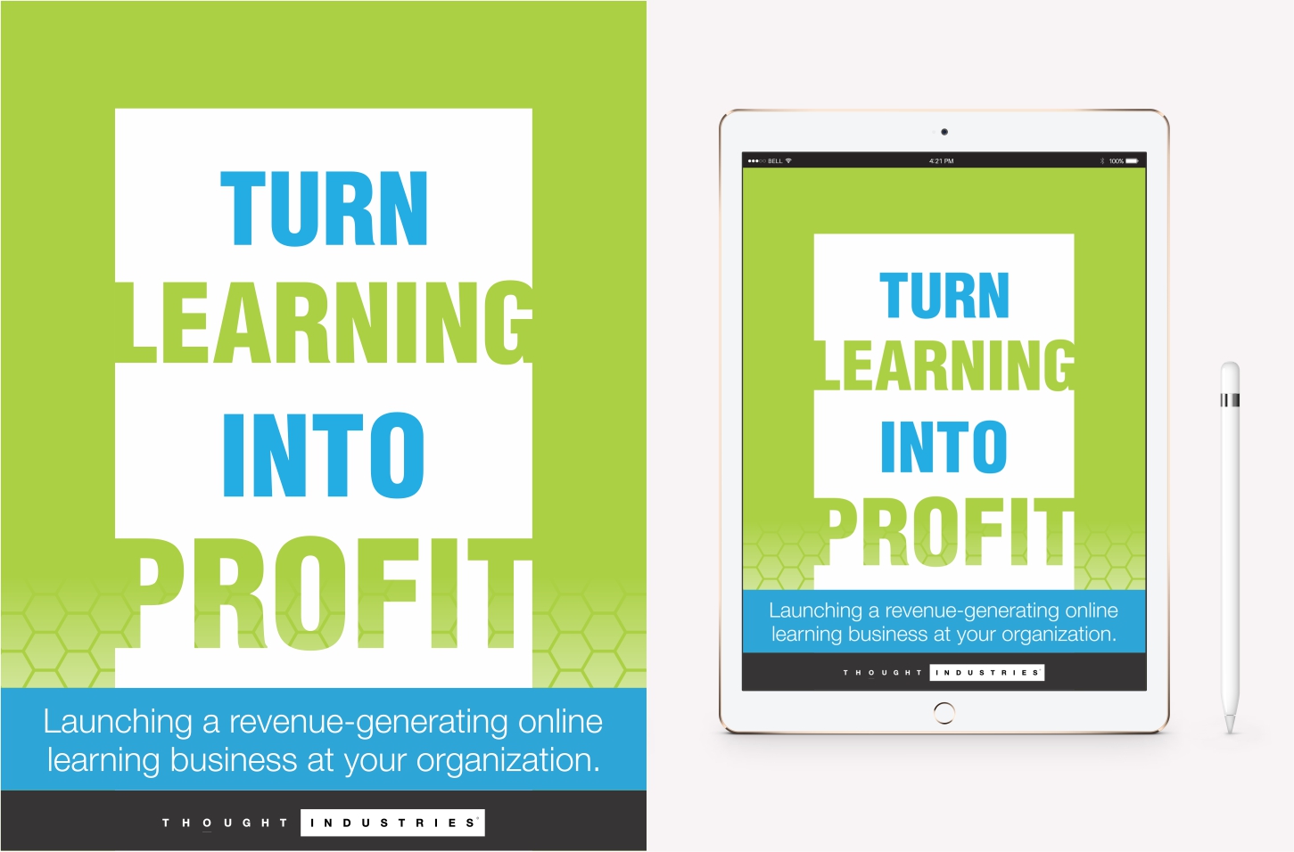 eBook Cover Design by DG for Thought Industries | Design #12592356