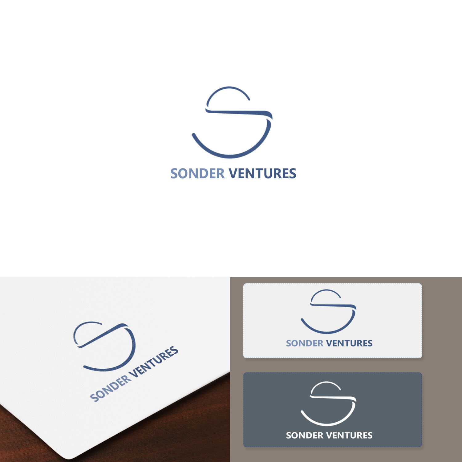 Logo Design by Sablerno for Sonder Ventures Pte Ltd | Design #12573729