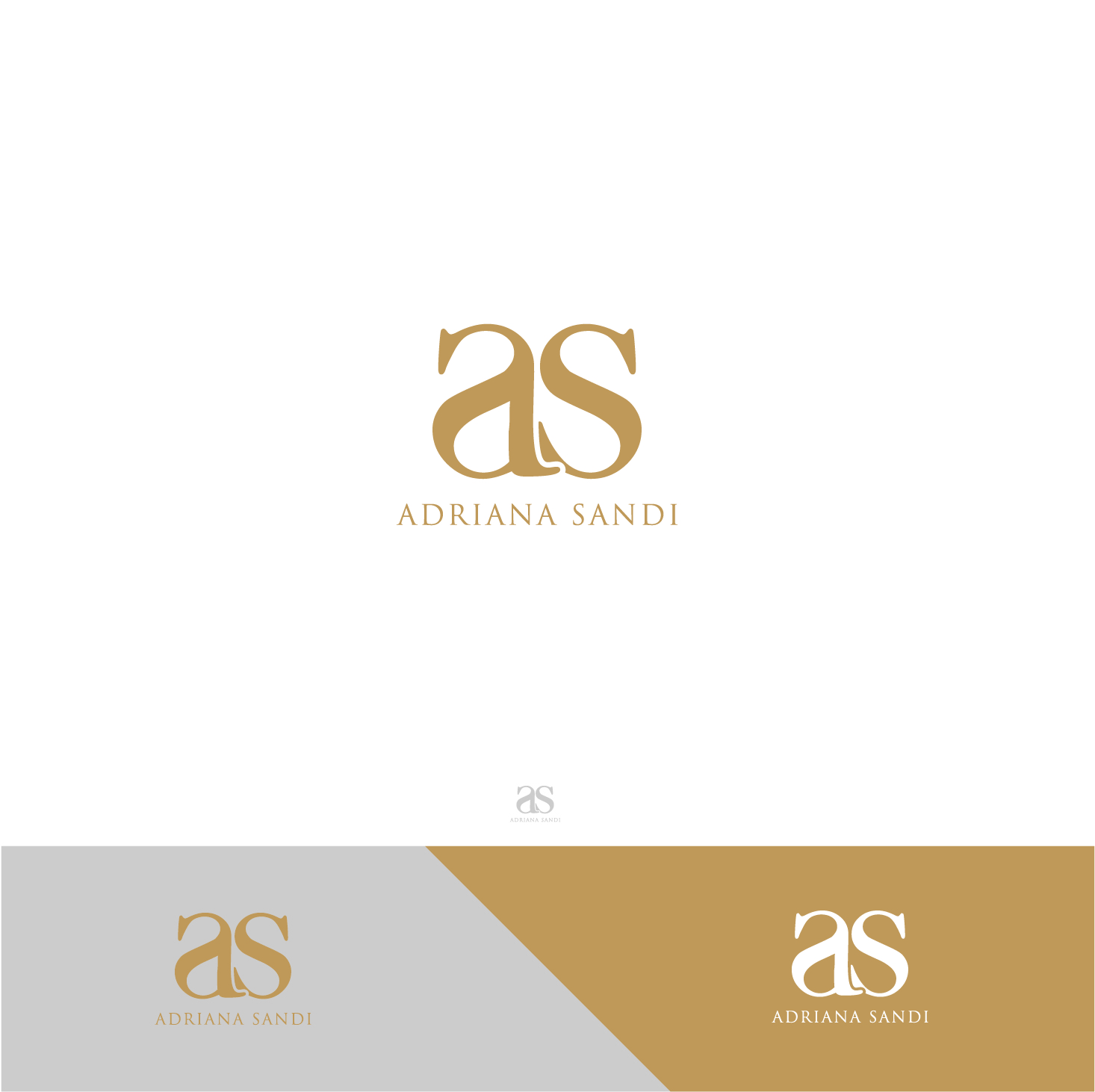Logo Design by abc. for Adriana Sandy | Design #12647907