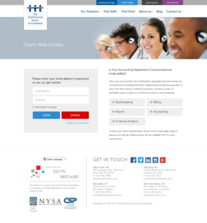 Web-Design von RupalTechno für TemPositions | Design: #12640767