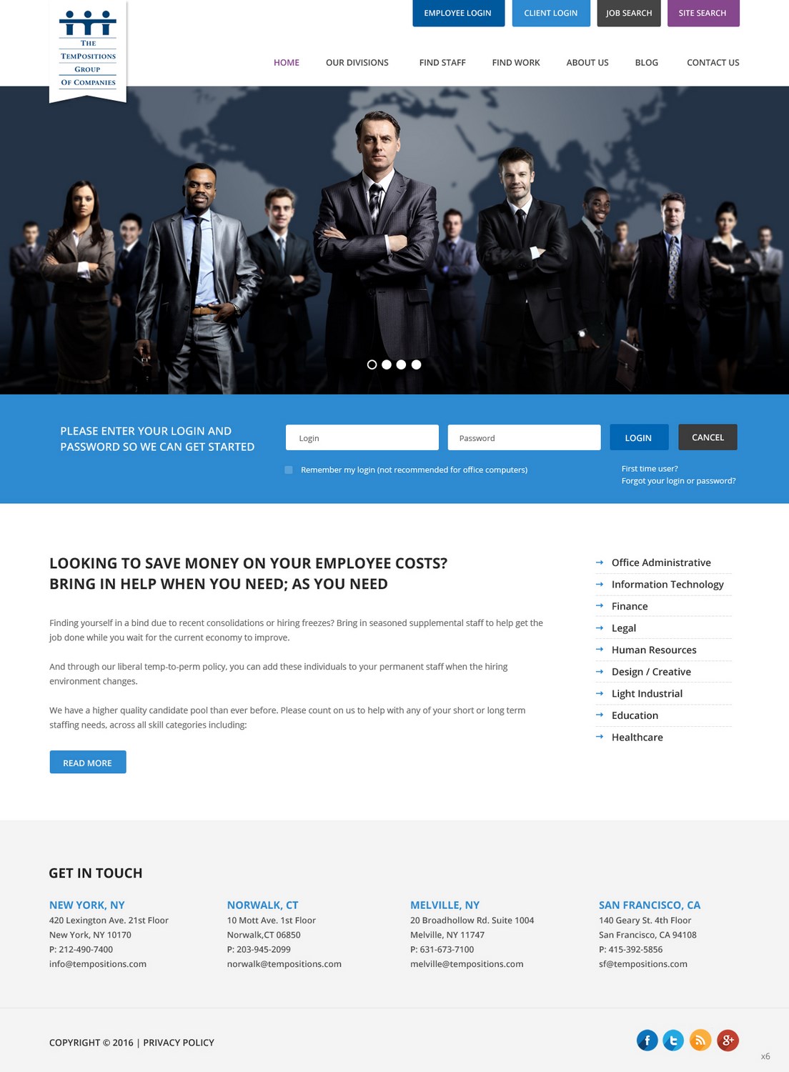 Web-Design von pb für TemPositions | Design #12621309