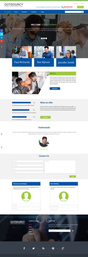Web Design by Jyotsna for Hypemedia | Design #12651404