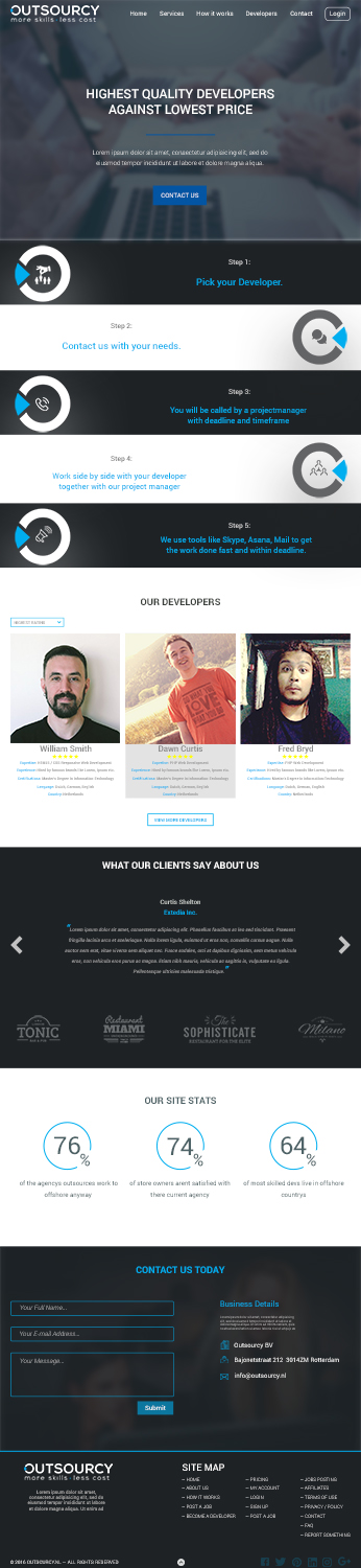 Web Design by Drexen for Hypemedia | Design #12678623